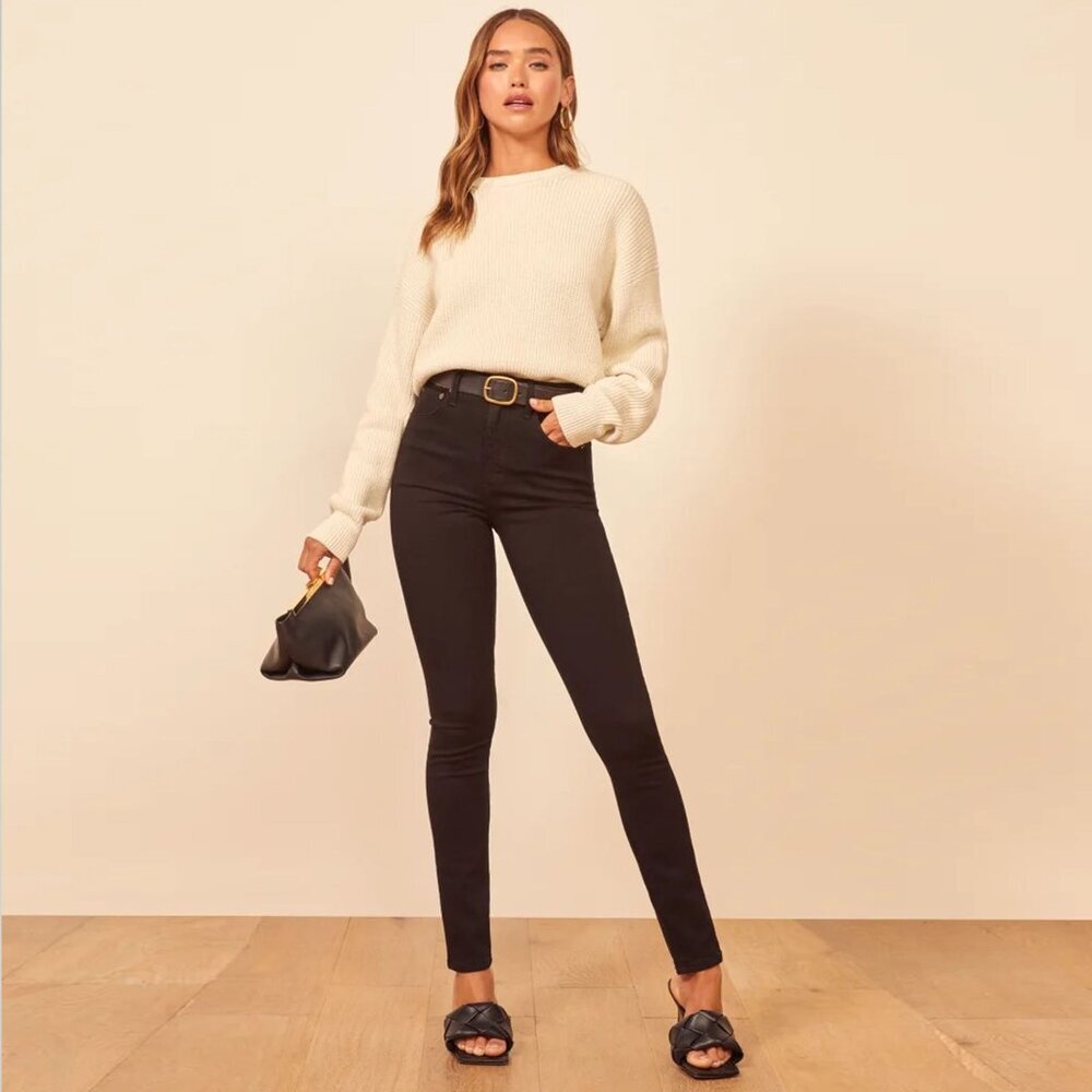 REFORMATION Harper High Rise Skinny Jeans Size‎ 29